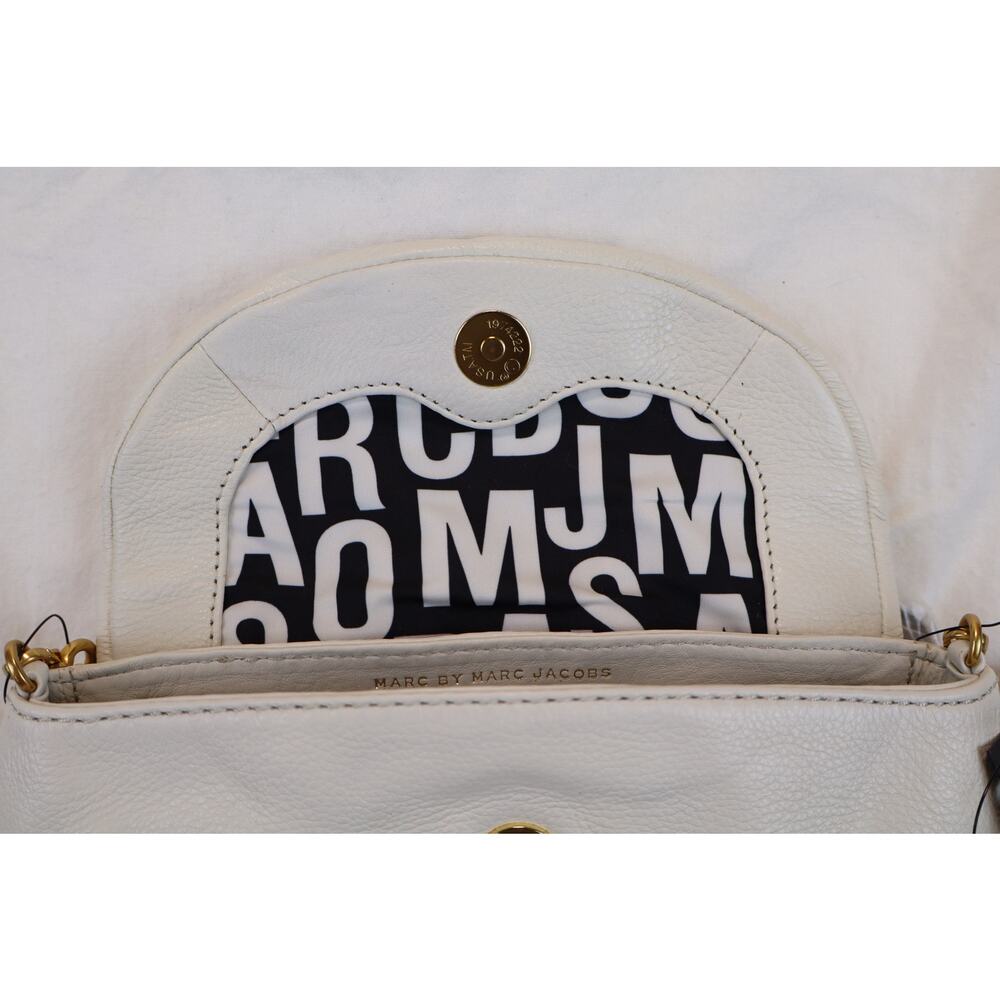 NEW Vintage Marc By Marc Jacobs Classic Q Karlie Shoulder Bag Chain Strap White - Picture 5 of 8